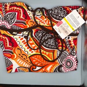 Hobie tankini top in vibrant colors.